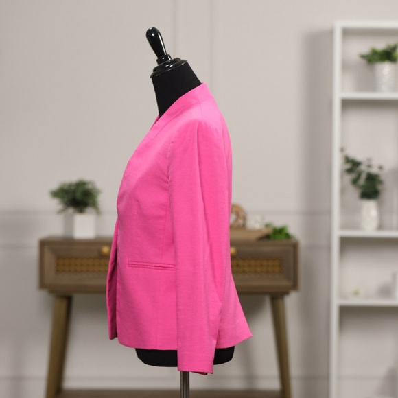 J. Crew Vibrant Pink Blazer - Picture 2 of 9